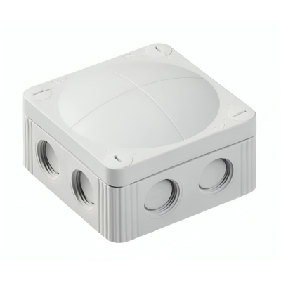 Junction box COMBI308 85*85*51mm gray IP66