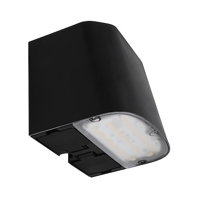 Fassaadivalgusti Lumo LED DI-IN 12W CCT 3000K/4000K 1200lm IP44 IK10 Must