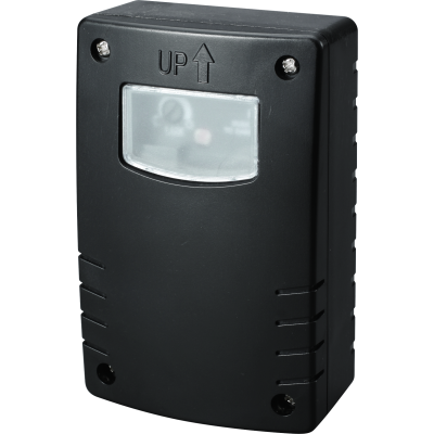 Hämarlüliti p/p 3-500lux IP65 max 10A must taimeriga