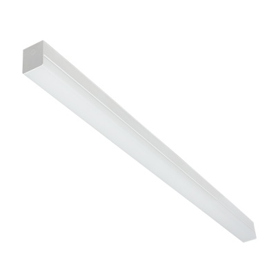 NOVA SURFACE/SUSPENDED 1425  mm / 44W / 5280 lm / 3000K / IP40 /  OPAL POLYCARBONATE / WHITE  COLOR - ADJUSTABLE POWER / LUMEN CONTROL VIA DIP-SWITCH  DRIVER FUNCTION